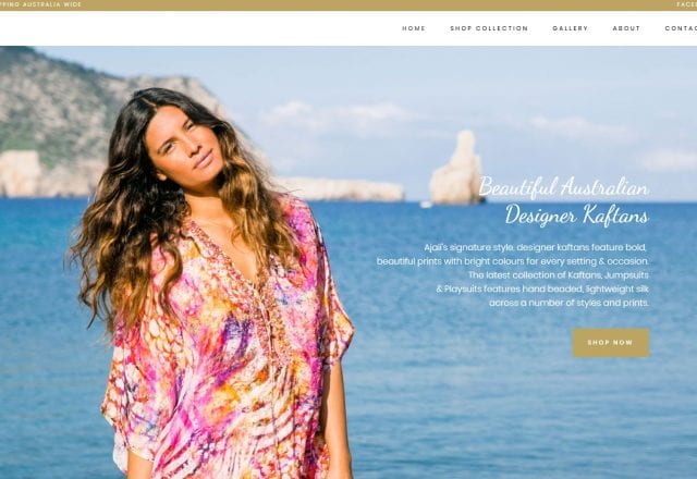 Ajaii – Fashion E-commerce Website