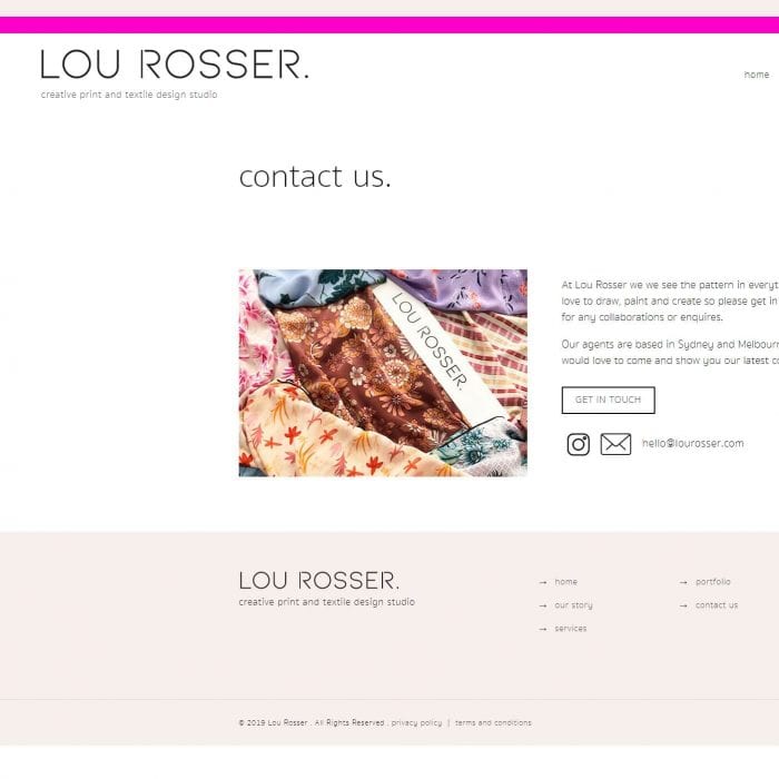 Lou Rosser - Contact Us