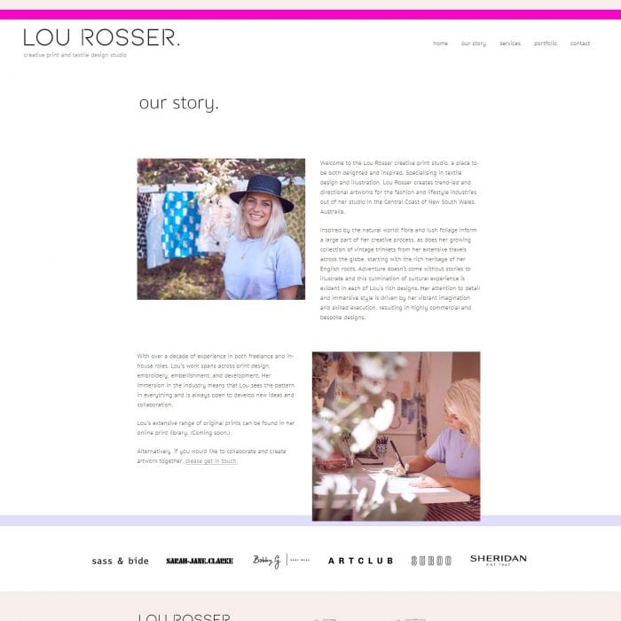 Lou Rosser - Our Story