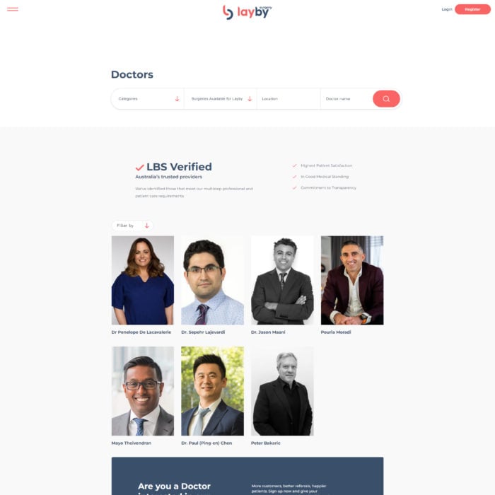 Layby Surgery - Doctors