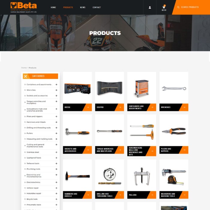 Beta Tools - Products