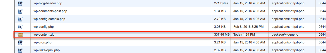 wp-content-zip