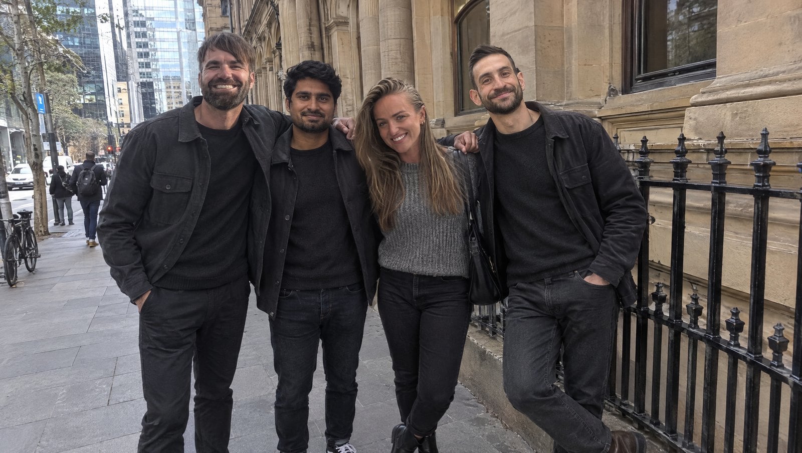 The Knight Studios team on a Sydney street